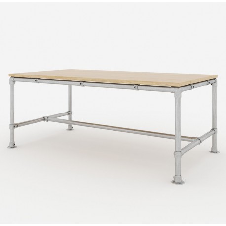 Stelaż stołu z rur 200x100x80 cm - Model 1 (Klemp) - Stoły warsztatowe