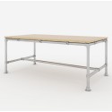 Stelaż stołu z rur 180x100x80 cm - Model 1 (Klemp)