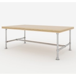 Table frame 200x100x80 cm - Model 2 (Klemp)