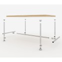 Stelaż stołu z rur 200x100x80 cm - Model 2 (Klemp)