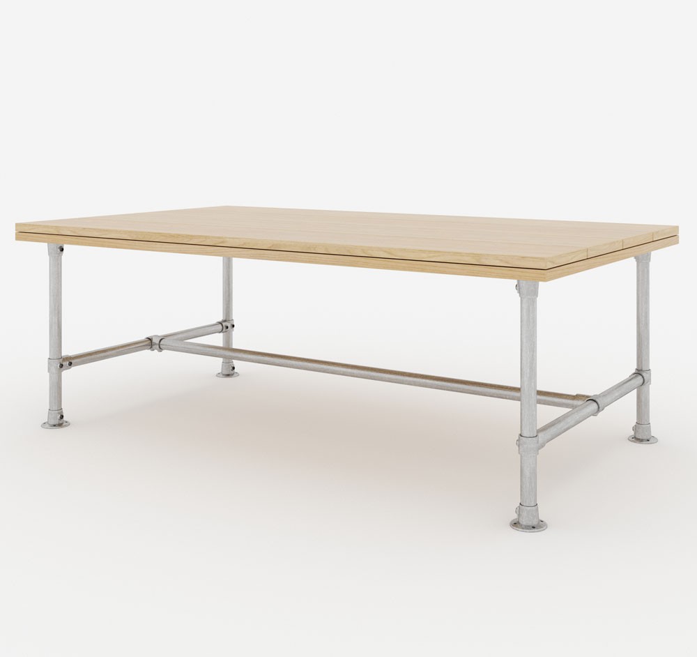 HP Ink günstig Kaufen-Tischgestell 180x100x80 cm - Modell 2. Tischgestell 180x100x80 cm - Modell 2 <![CDATA[Das Tischgestell besteht aus 42 mm starken Aluminiumrohren und verzinkten Eisengussverbindungen. Achtung: Die Tischplatte ist nicht im Lieferumfang enthalten. Man kann 