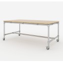 Stelaż stołu z rur 200x100x80 cm - Model 3 (Klemp)