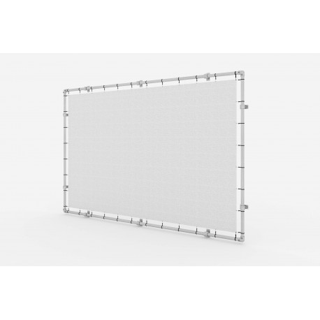 Wall Mounted Banner Aluminium Tension Frame (Klemp) - Advertising