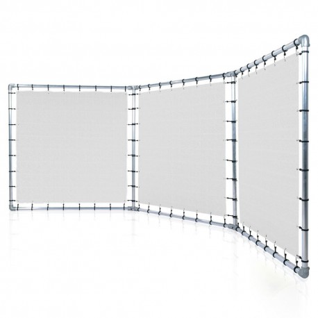 Folding Presentation Wall Banner Frame (Klemp) - Free-standing structures