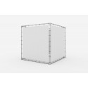 Cube publicitaire Bannière aluminium Cadre de tension (Klemp)