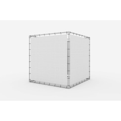 Advertising Cube Banner Aluminium Tension Frame - Exhibition structures - Klemp