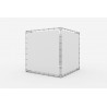 Cubo publicitario marco extensible de aluminio - Construcciones para ferias - Klemp