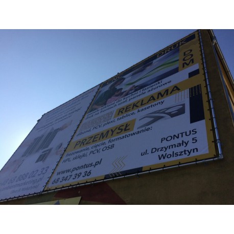 Wall Mounted Banner Aluminium Tension Frame No Banner And No