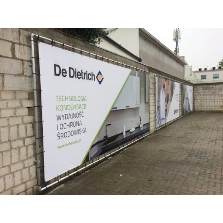 Wall Mounted Banner Aluminium Tension Frame No Banner And No