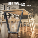 Table Legs V 60x20 (Klemp) Table Legs V 60x20 (Klemp)