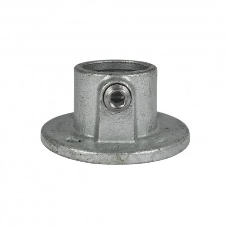 Flange, round Typ 10A, 21,3 mm, Galvanized (Klemp) - Round Tubefittings