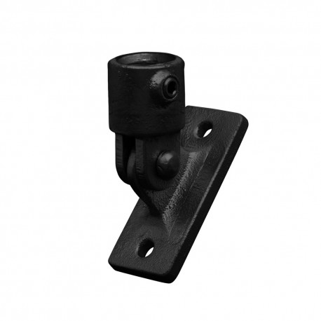 Base pivotante Typ 51B, 26,9 mm, Le noir (Klemp) - Colliers de serrage noirs