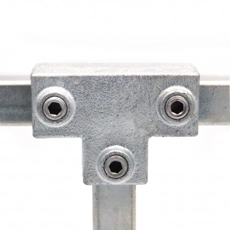 Long T-pieceTyp 4S, 25 mm, Galvanized (Klemp) Long T-pieceTyp 4S, 25 mm, Galvanized (Klemp)