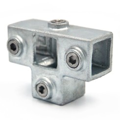 Side Outlet Tee - 25 mm - Type 24S-25 - Square Tubefittings - Klemp