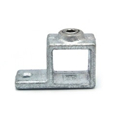 Rohrverbinder für Plattenbefestigung - 25 mm - Typ 55S-25 - Quadratische Rohrverbindungen - Klemp