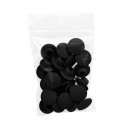 Plastic stelschroefdop zwart (25 stuks per zak) Typ 78A, Zwart (Klemp)