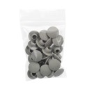 Plastic stelschroefdop grijs (25 stuks per zak) Typ 78, (Klemp)