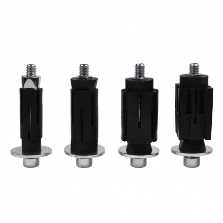 Deze zwenkwielen - 75 mm inclusief expander 42,4 mm (Klemp) Deze zwenkwielen - 75 mm inclusief expander 42,4 mm (Klemp)