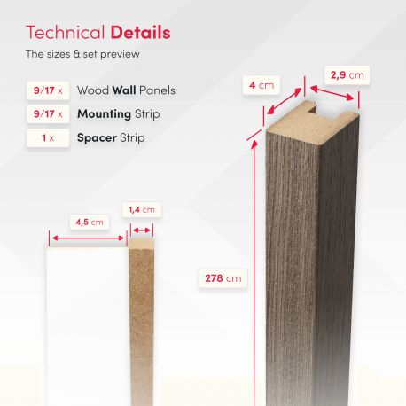 MDF Standard Slats 29x40 (Klemp) MDF Standard Slats 29x40 (Klemp)