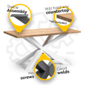 Table frame - dining table LOFT - STP-M (Klemp) Table frame - dining table LOFT - STP-M (Klemp)