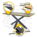 Table frame - dining table LOFT - STX-M (Klemp)