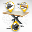 Table frame - coffee table LOFT - STG-K (Klemp)