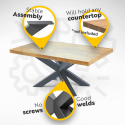 Table frame - coffee table LOFT - STP-K (Klemp)