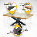 Table frame - coffee table LOFT - STP-K (Klemp) Table frame - coffee table LOFT - STP-K (Klemp)