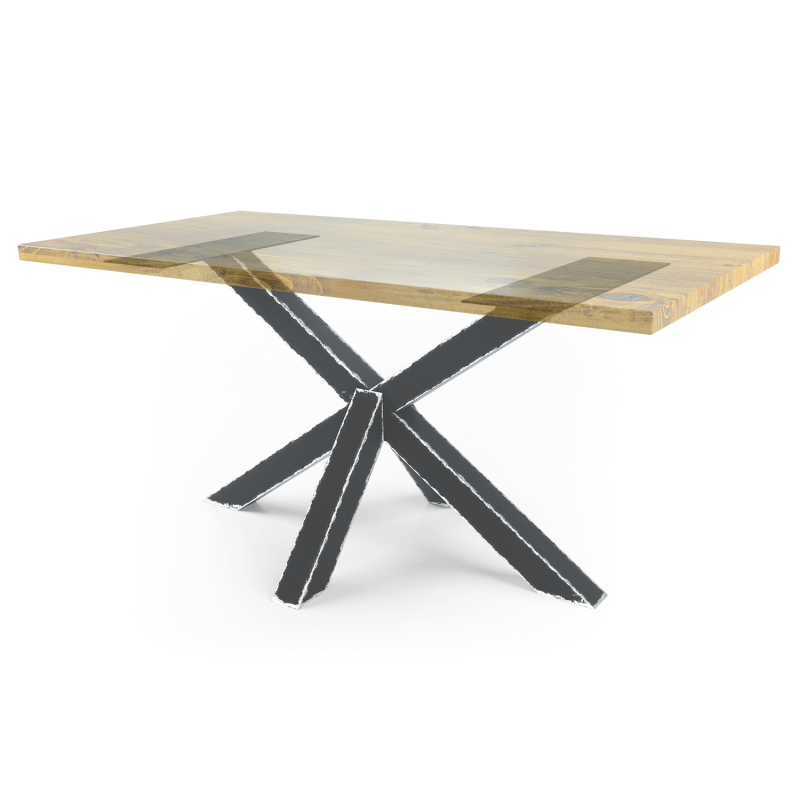 Table frame - dining table LOFT - STX-M (Klemp) - Kits