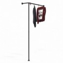 Clothes Rack Bonn - Wall mounted - Black (Klemp)