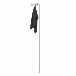 Clothes Rack Berlin - Wall mounted - Galvanized Klemp 24-BER-W-S Clothes Rails