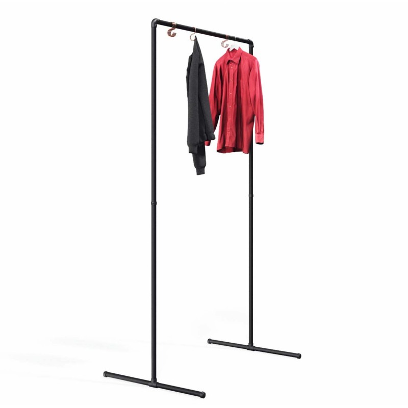 Clothes Rack München - Freestanding - Black (Klemp) - Kits