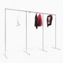 Clothes Rack Hannover - Freestanding - Galvanized (Klemp)