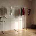 Clothes Rack Stuttgart - Freestanding - Galvanized (Klemp)