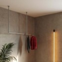 Clothes rail Wuppertal - Wall mounted - Galvanized Klemp 24-WUPP-S Clothes Rails