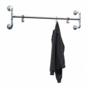 Clothes rail Augsburg - Wall mounted - Galvanized Klemp 24-AUGS-S Clothes Rails