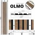 Panneaux muraux haut de gamme OLMO - Chêne artisanal (Klemp)