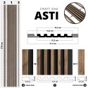Panneaux muraux haut de gamme ASTI - Chêne artisanal (Klemp)