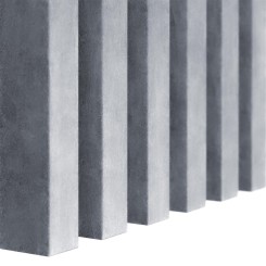 MDF Classic Slats 30x40 - Concrete - 17 pieces (Klemp)