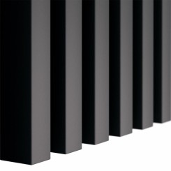 MDF Classic Slats 30x40 - Black mat - 17 pieces (Klemp)