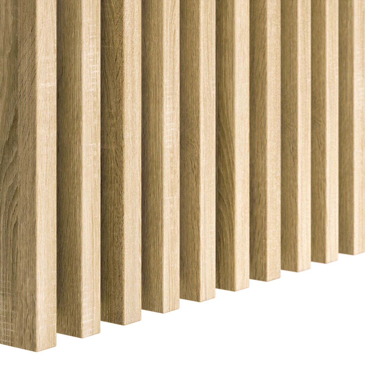 Holz 30 günstig Kaufen-MDF Lamellen Mini 16x30 - Sonoma Eiche - 31 Stück. MDF Lamellen Mini 16x30 - Sonoma Eiche - 31 Stück <![CDATA[Wer Modernität und Zeitlosigkeit in der Inneneinrichtung liebt, nimmt die Holzlamellen bestimmt in Anbetracht. Es handelt sich um eine