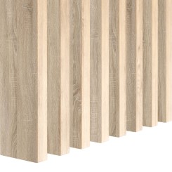 Freestanding MDF Slats 22x70 - Sonoma Oak - 10 pieces (Klemp)