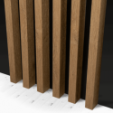 MDF Standard Slats 29x40 - Oak Pro - 17 pieces (Klemp)