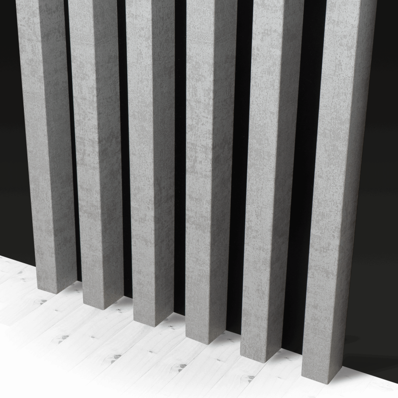 Lamella STANDARD LM005 29x40 Loft 3D (Klemp) - MDF wall slats