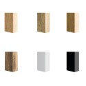 Wall slats MINI sample set, all colors Klemp LAM-16X30-LA-PROB Deco