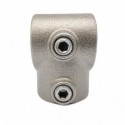 Rohrverbinder T-stück - Typ 2D - 42,4 mm (natural) (Klemp)