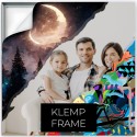 Textile picture frame size 18 mm (Klemp)