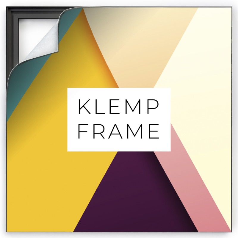 Textile picture frame size 25 mm (Klemp) - Textilbild