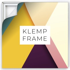 Imagen textil tamaño del marco 25 mm (Klemp)