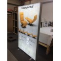 LED reclamewand 100mm (verschillende afmetingen) (Klemp)